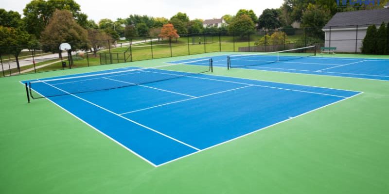 Các yếu tố phụ trợ khi xây dựng sân tennis trong nhà