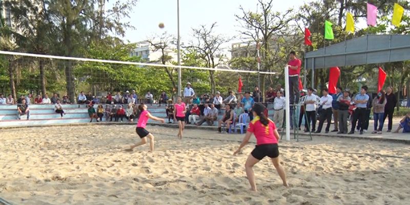 Kích thước sân bóng chuyền bãi biển tiêu chuẩn quốc tế 2025
