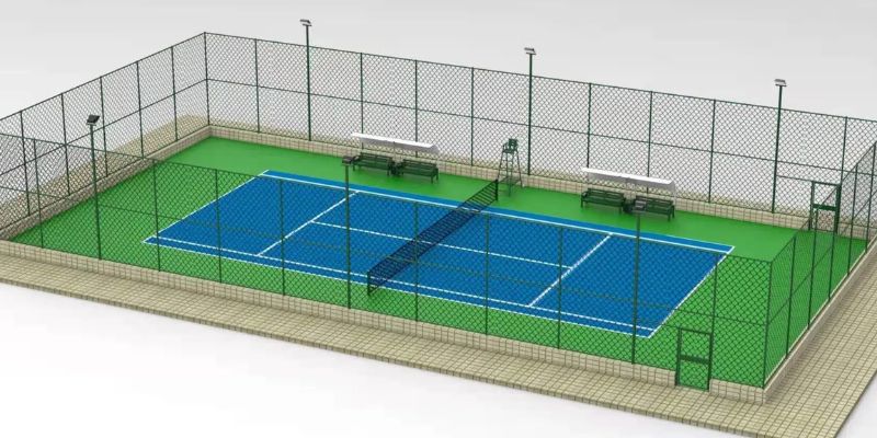 Kích thước sân quần vợt chuẩn quốc tế năm 2025