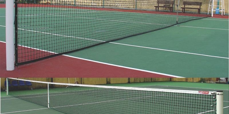 Vì sao kích thước lưới sân tennis lại quan trọng?